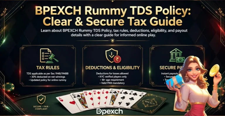 BPEXCH Rummy TDS